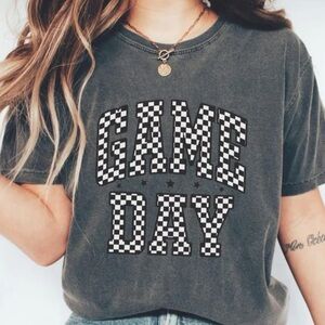 Game Day Graphic T-Shirt - Black